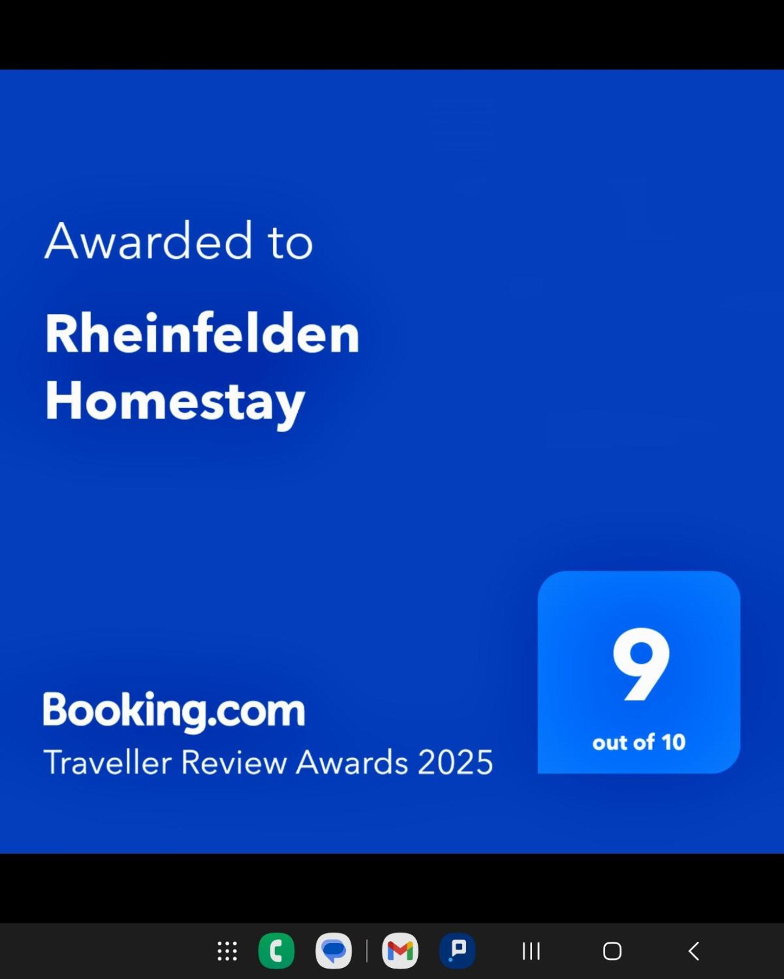 Rheinfelden Homestay Exteriér fotografie
